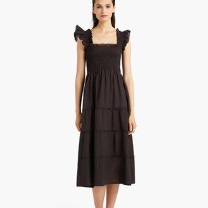 Ellie Nap Dress Hill House - Sheer Swiss - NWT - L